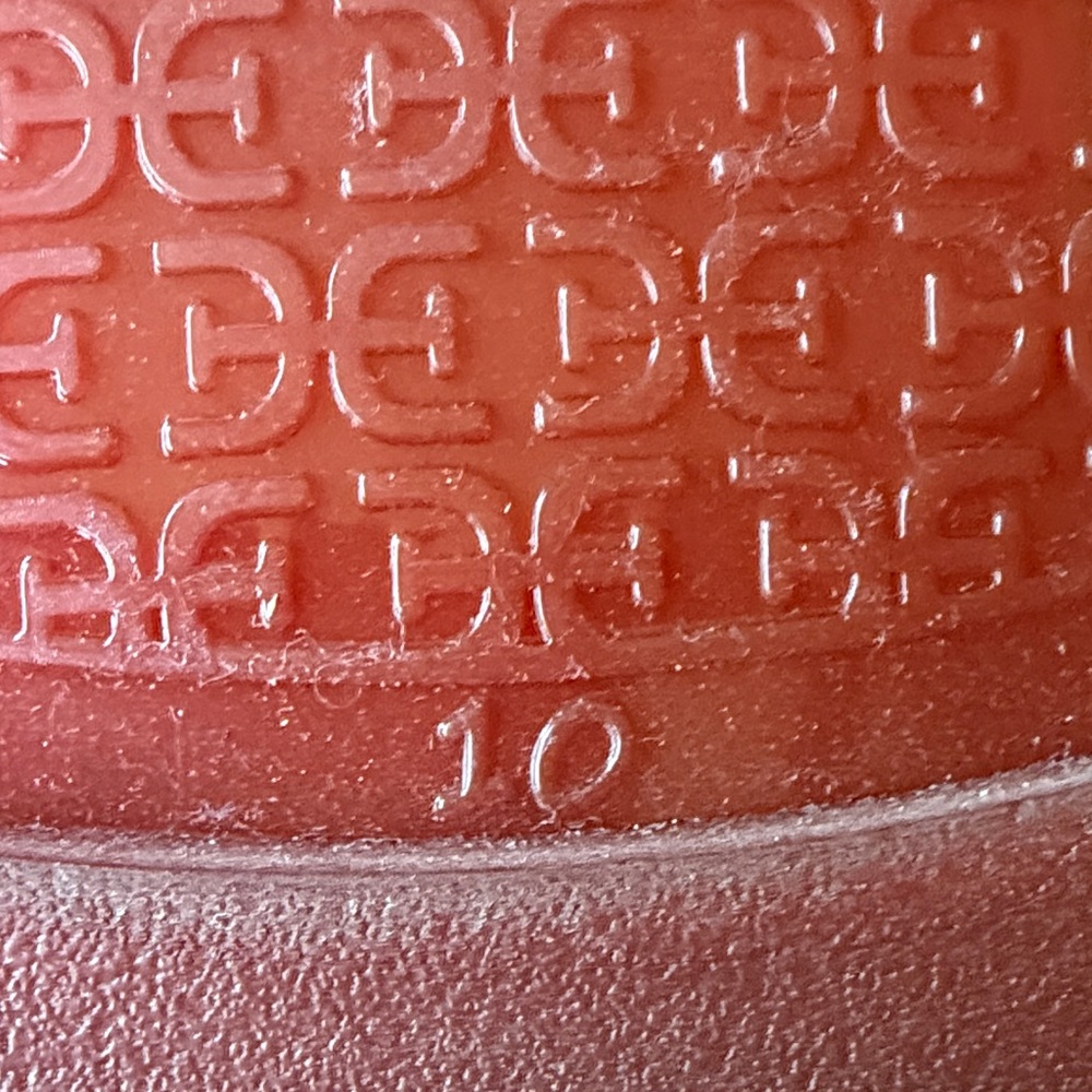 Sam Edelman Red Jelly Mary Jane Flats with Lattice Detail - Picture 7 of 7